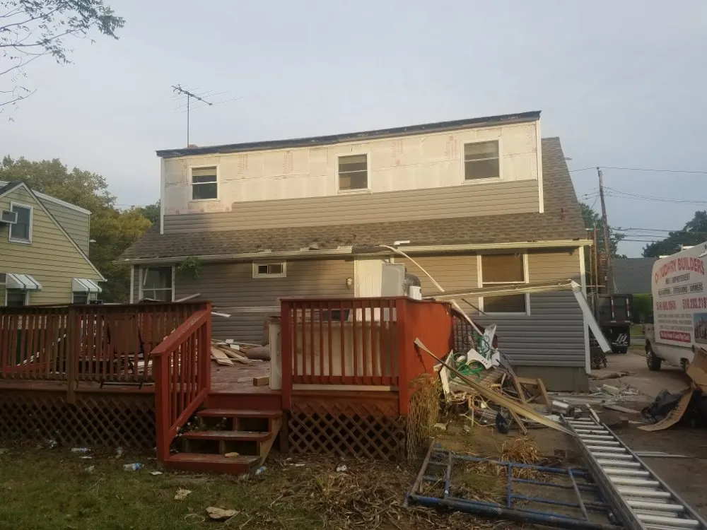 Slide of Villeda's Construction