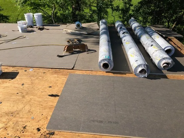 Slide of Vincent's Roofing