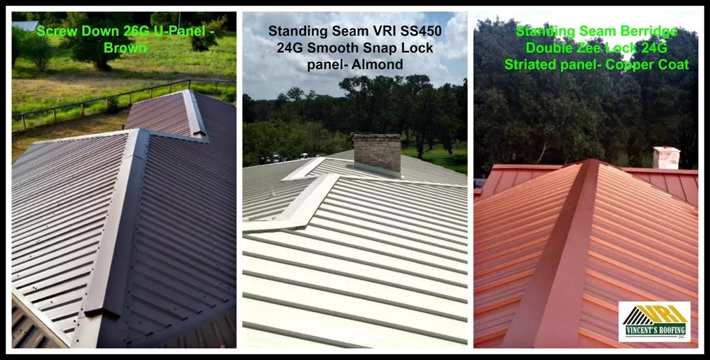 Slide of Vincent's Roofing