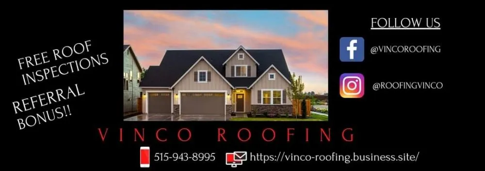 Slide of Vinco Roofing