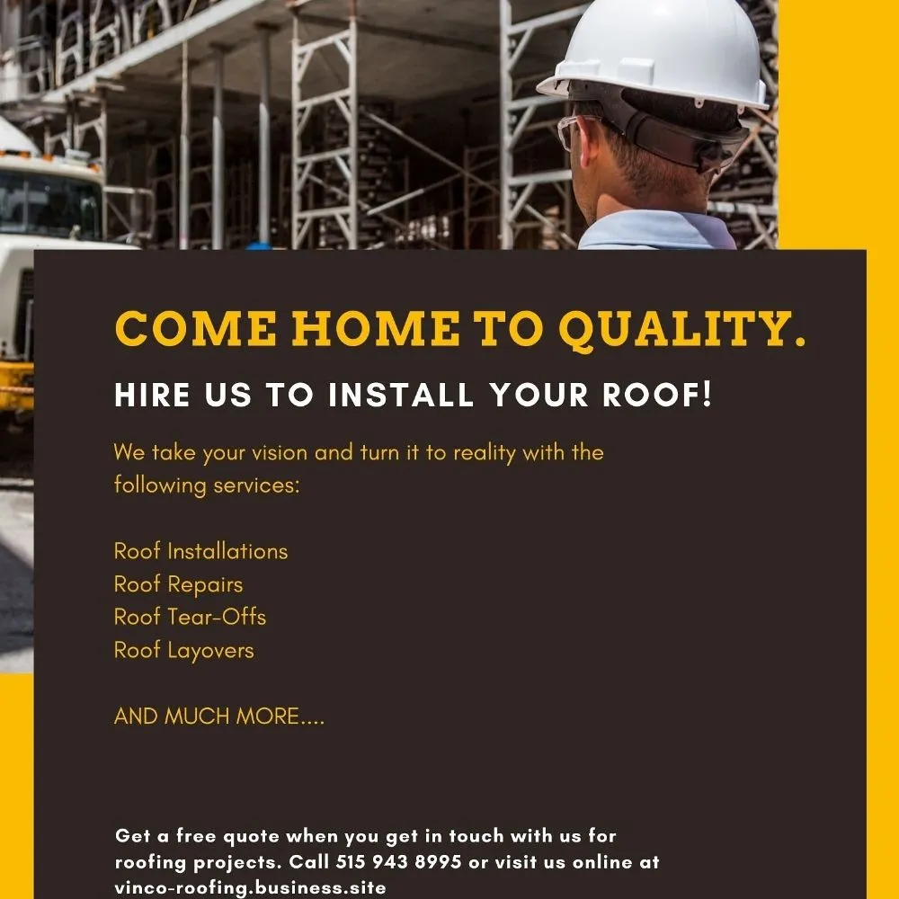 Slide of Vinco Roofing