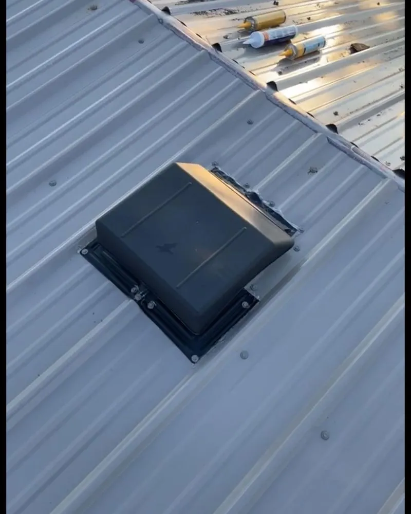 Slide of Vinson Roofing