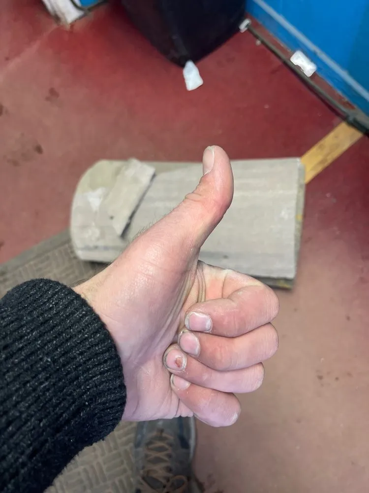 Slide of Vintage Roof Tile