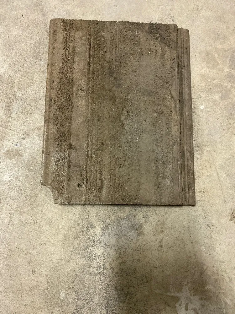 Slide of Vintage Roof Tile