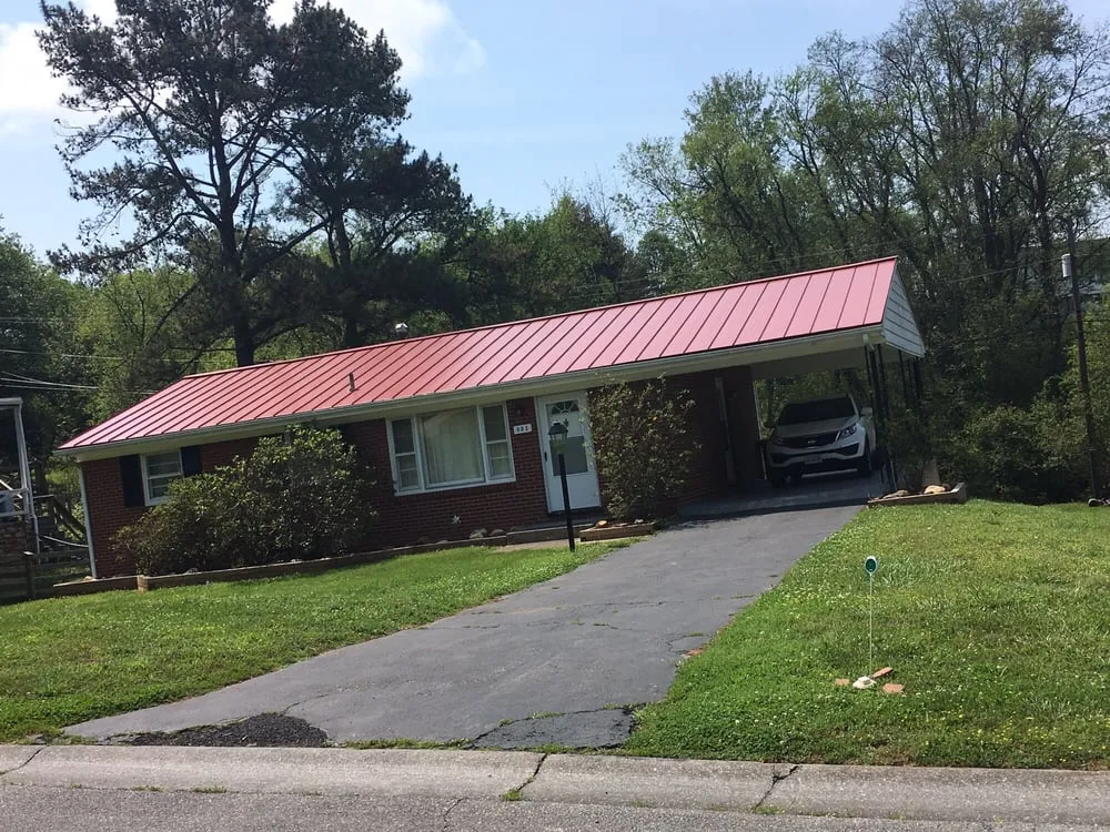 Slide of Vinton Roofing Company