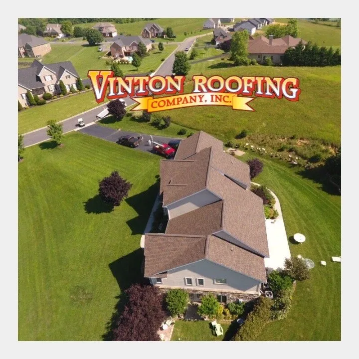 Slide of Vinton Roofing Company
