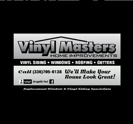 Vinyl Masters Home Improvements Logo