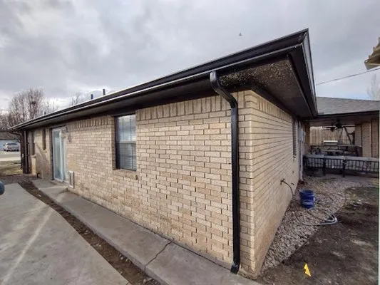 Vip Roofing & Seamless Gutters Logo