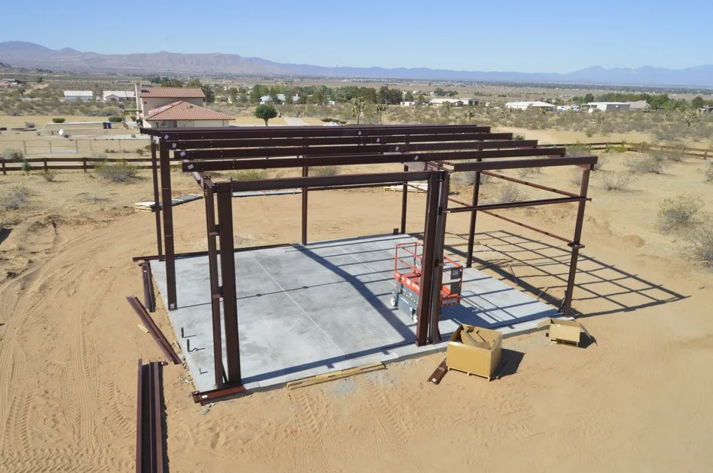 Slide of Virdy steel construction