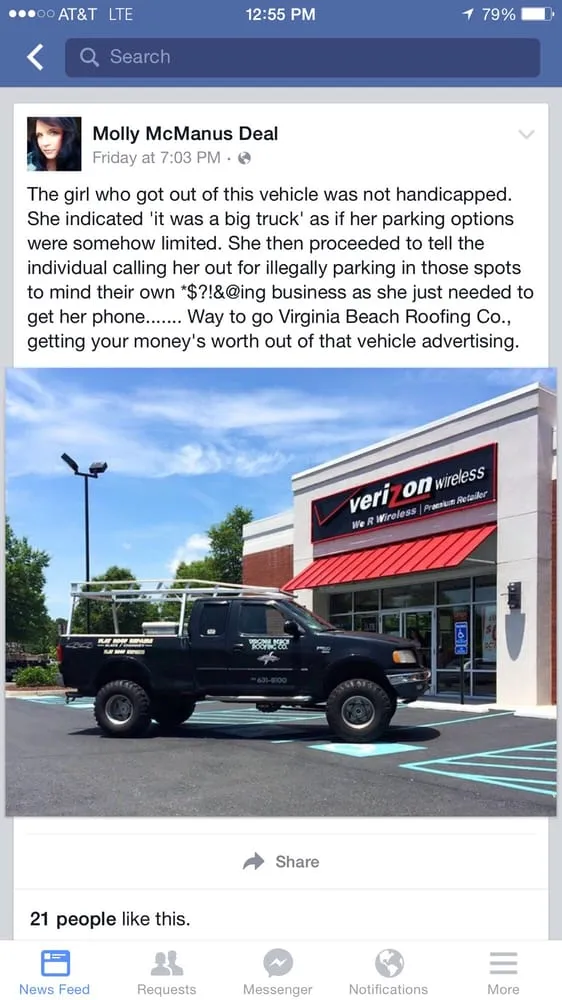 Slide of Virginia Beach Roofing