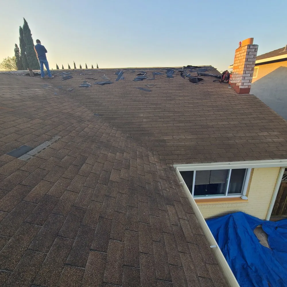 Slide of Virtue Roofing