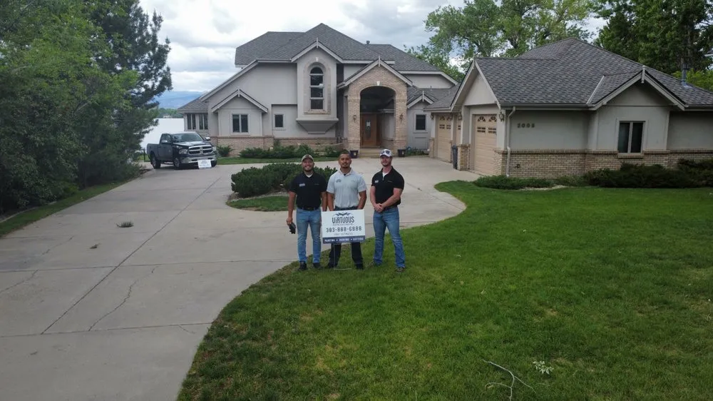 Slide of Virtuous Roofing