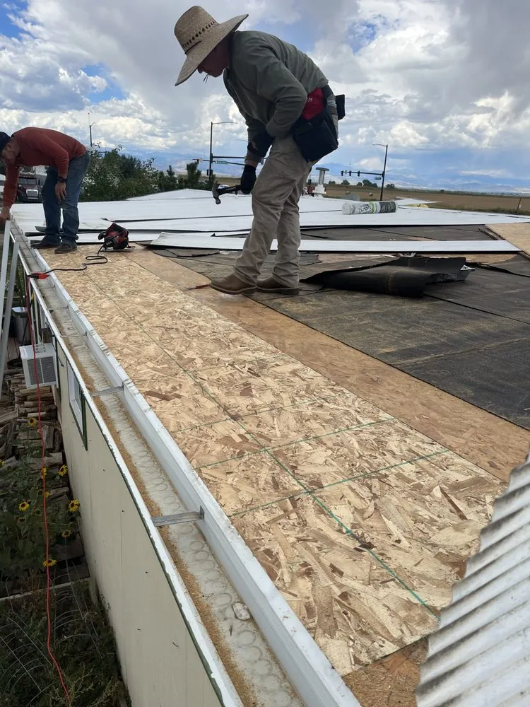 Slide of Virtuous Roofing