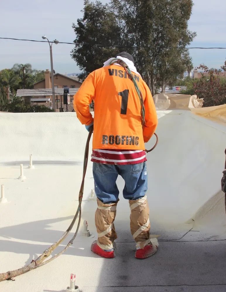 Local residential roofing service in Corona Del Mar, CA by Vision Roof Services