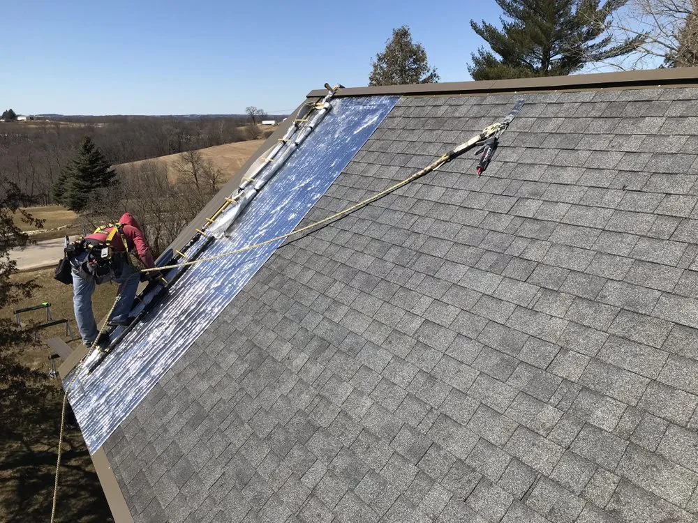 Slide of Vision roofing