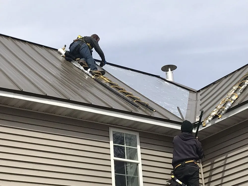 Slide of Vision roofing