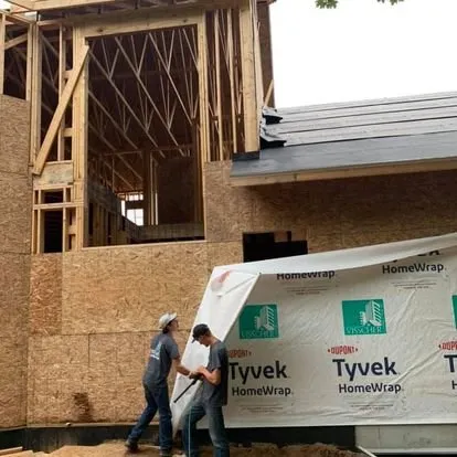 Slide of Visscher Construction and Restoration