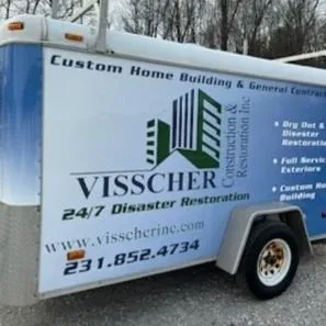 Slide of Visscher Construction and Restoration