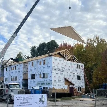 Slide of Visscher Construction and Restoration