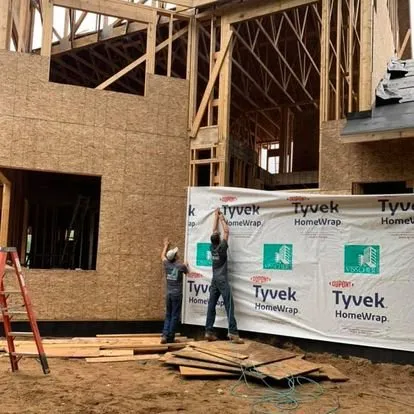 Slide of Visscher Construction and Restoration