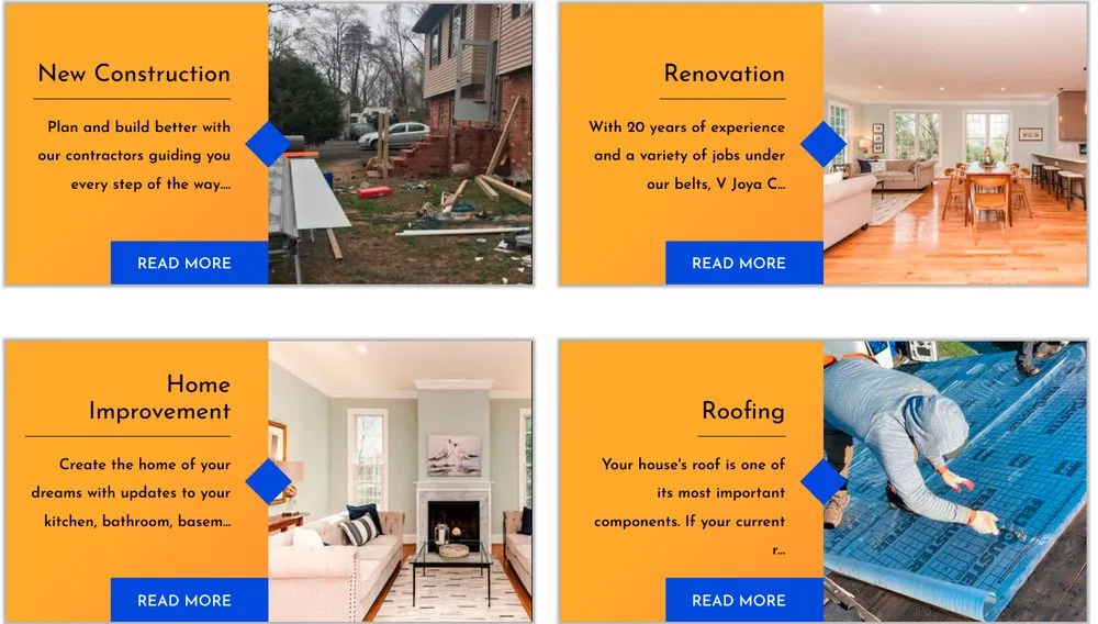 Slide of Vjoya Construction