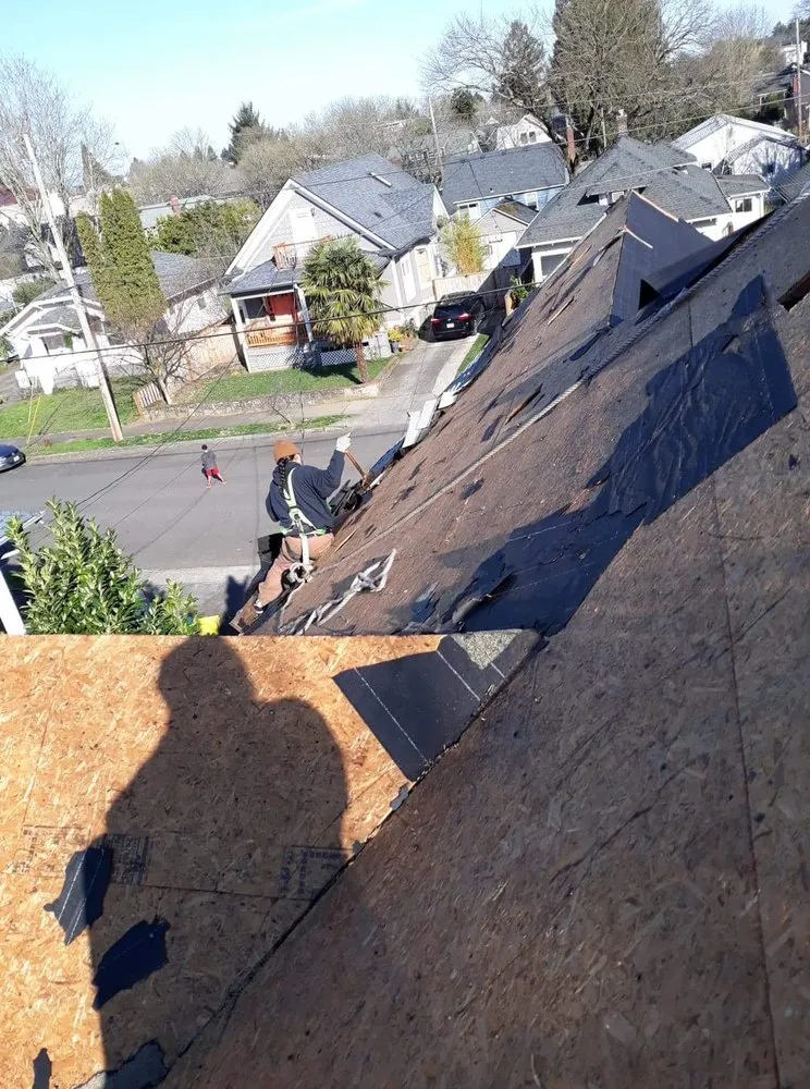 Slide of VNJ Roofers