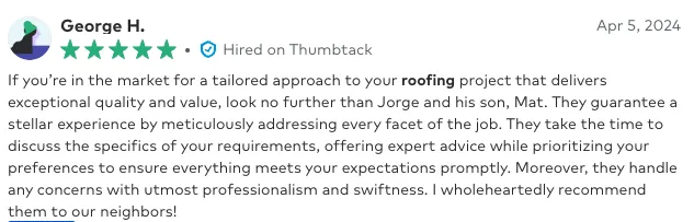 Slide of Vortex Roofing Solutions