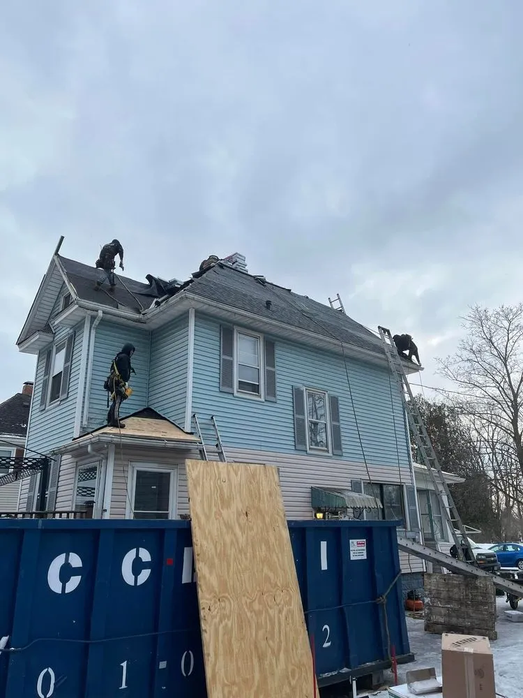 Slide of Voyage Roofing