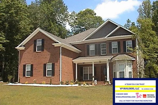 Local metal roofing installation with free inspection in McLeansville, NC by VP Builders