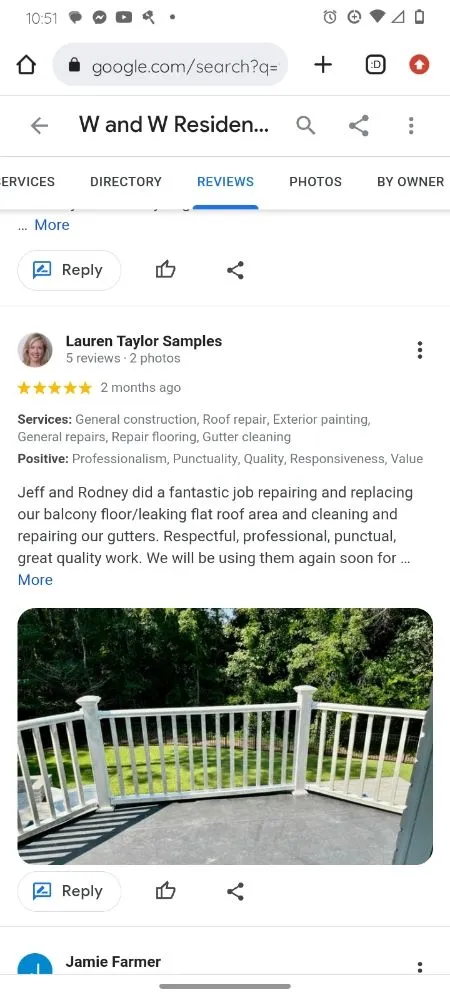 Trusted flat roof repair in Battleboro, NC - W and W Residential Services