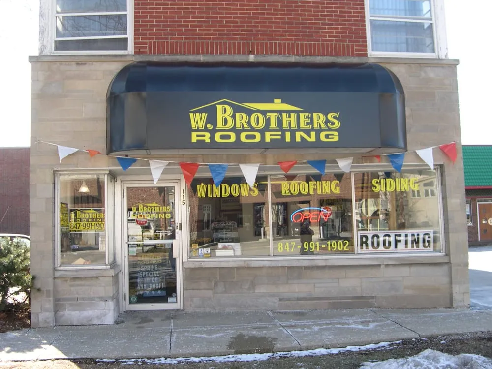 Slide of W Brothers Roofing