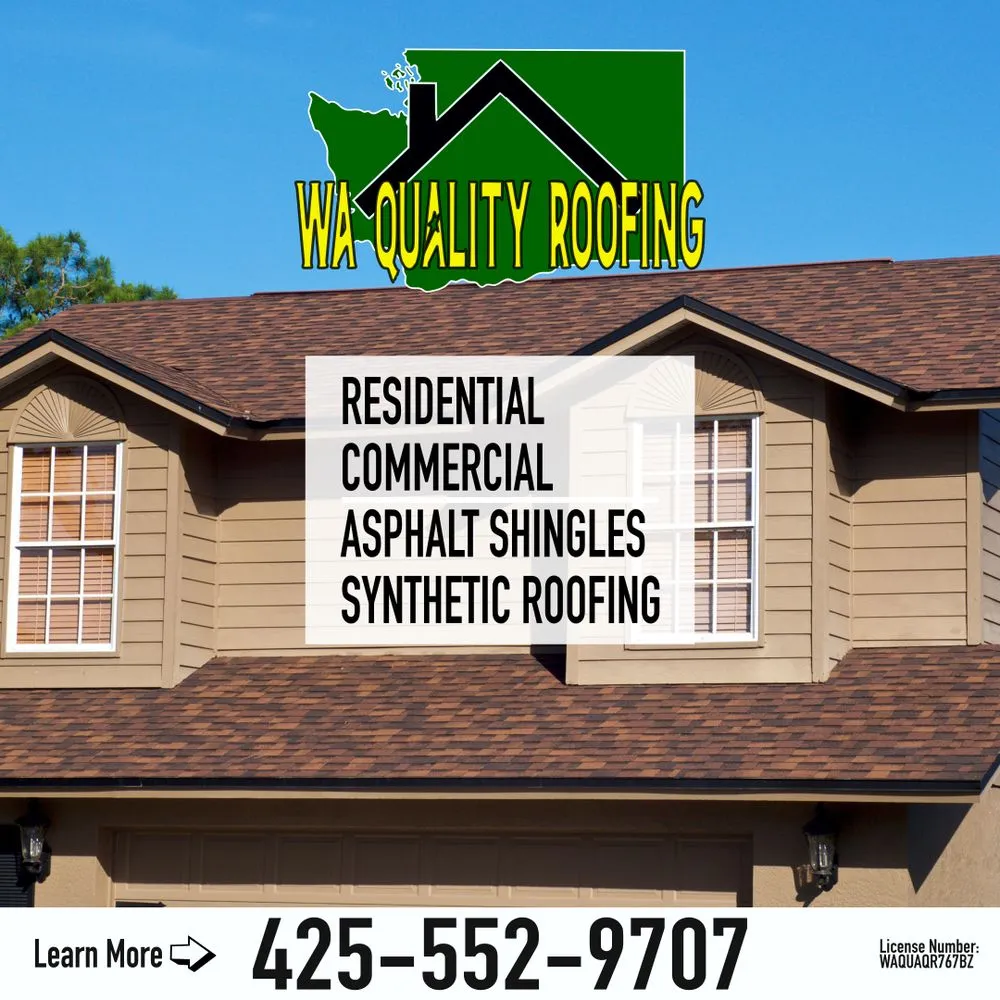 Slide of WA Quality Roofing