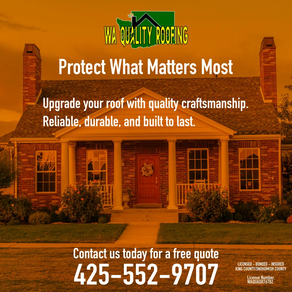 Slide of WA Quality Roofing