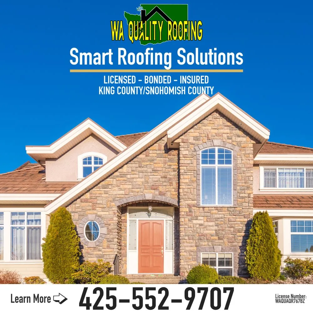 Slide of WA Quality Roofing