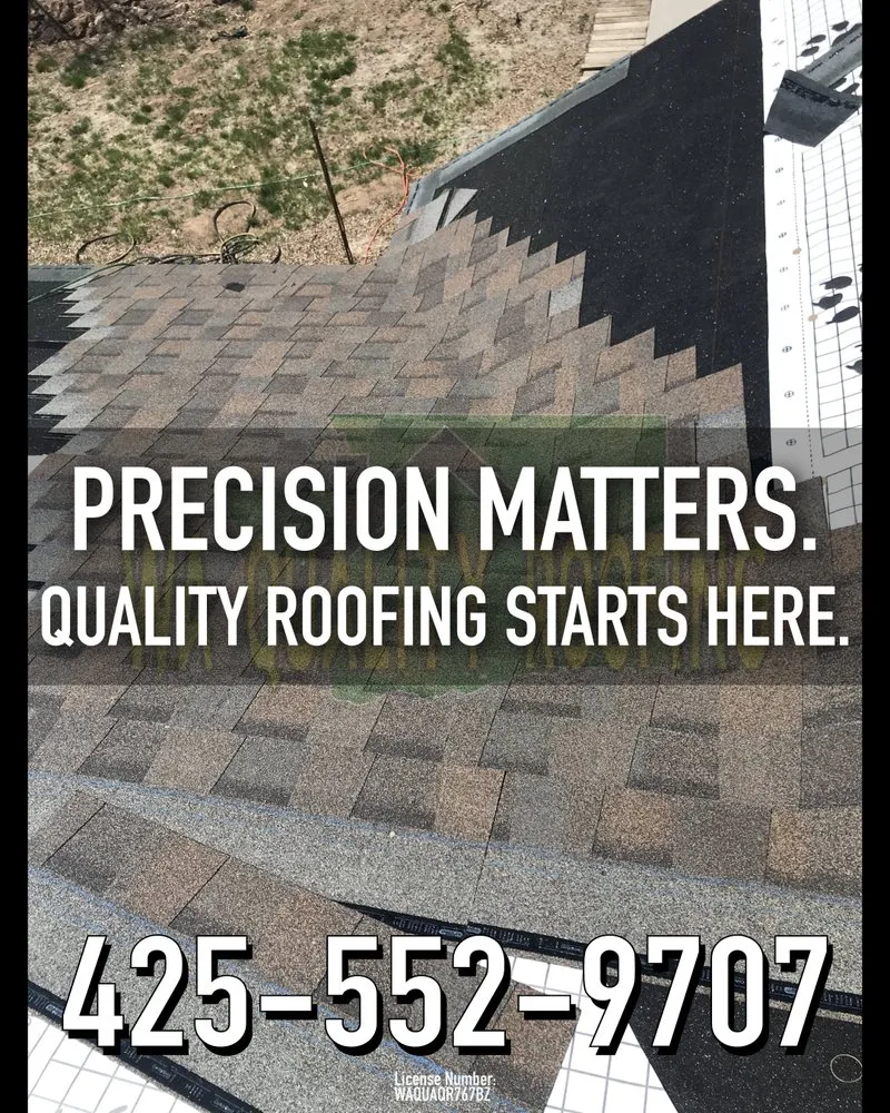 Slide of WA Quality Roofing
