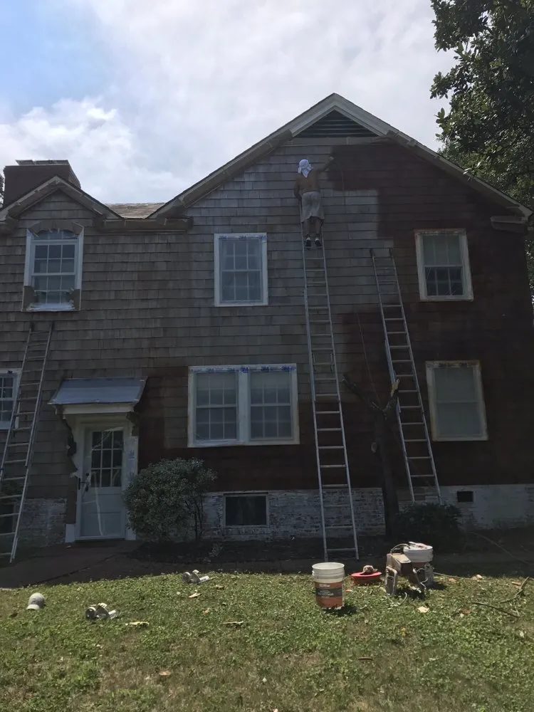 Slide of Wade Brothers Painting