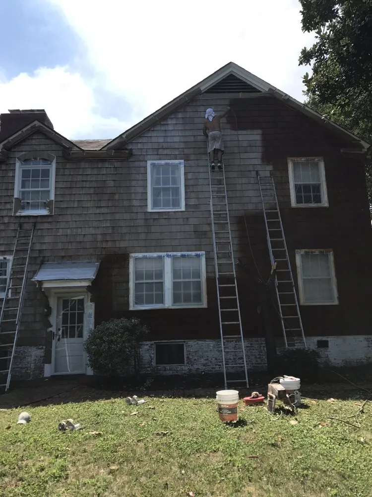 Slide of Wade Brothers Painting