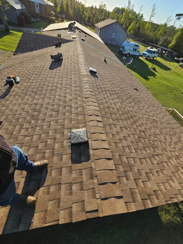 Top-rated roof leak repair with free inspection in Fuquay-Varina, NC by Wake Value Roofing
