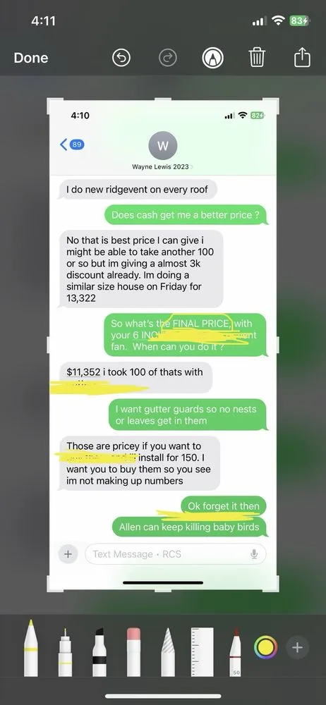 Slide of wal contracting