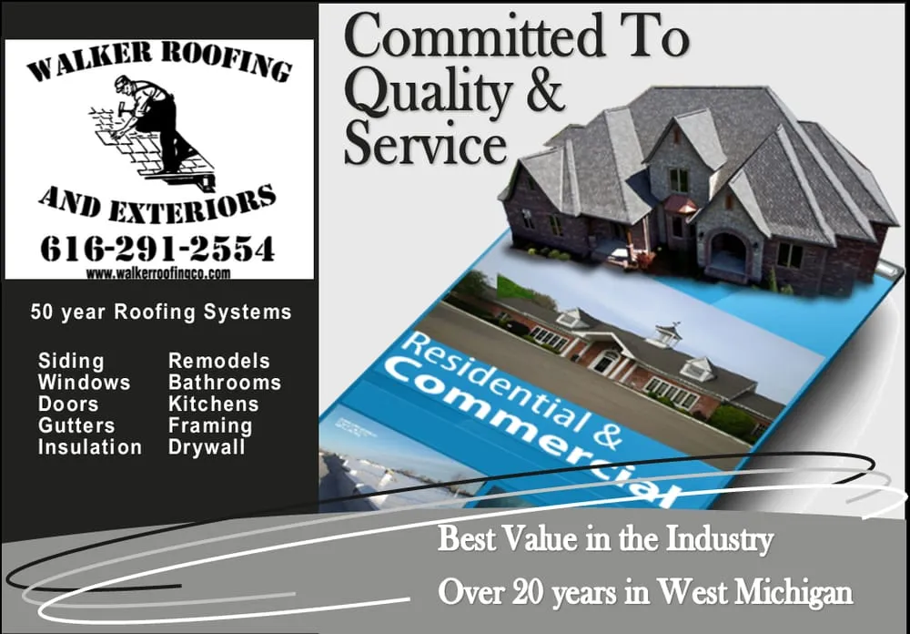 Slide of Walker Roofing and Exteriors