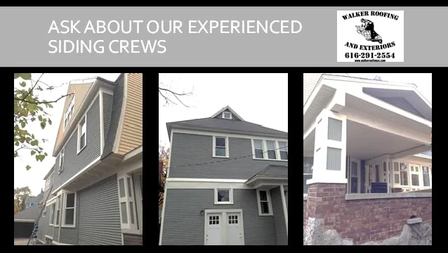 Slide of Walker Roofing and Exteriors
