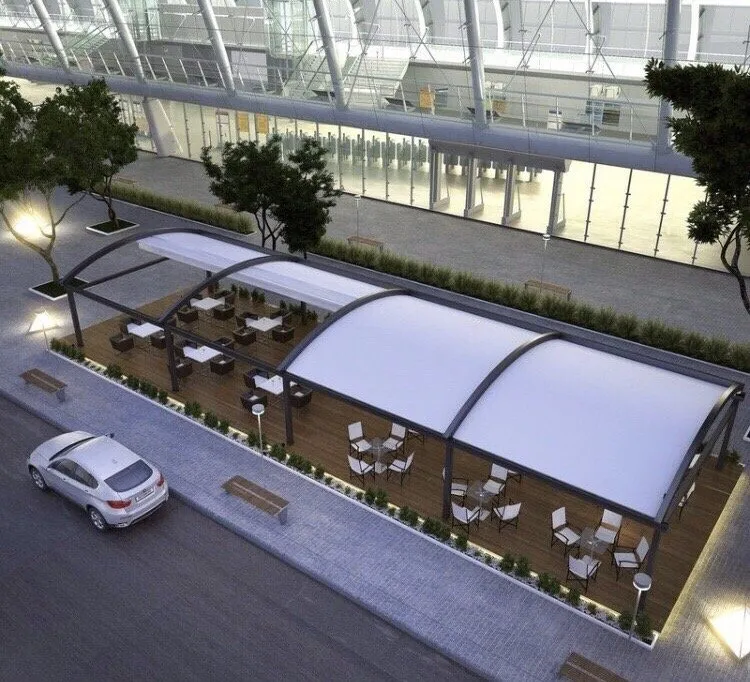 Slide of Walking Roof