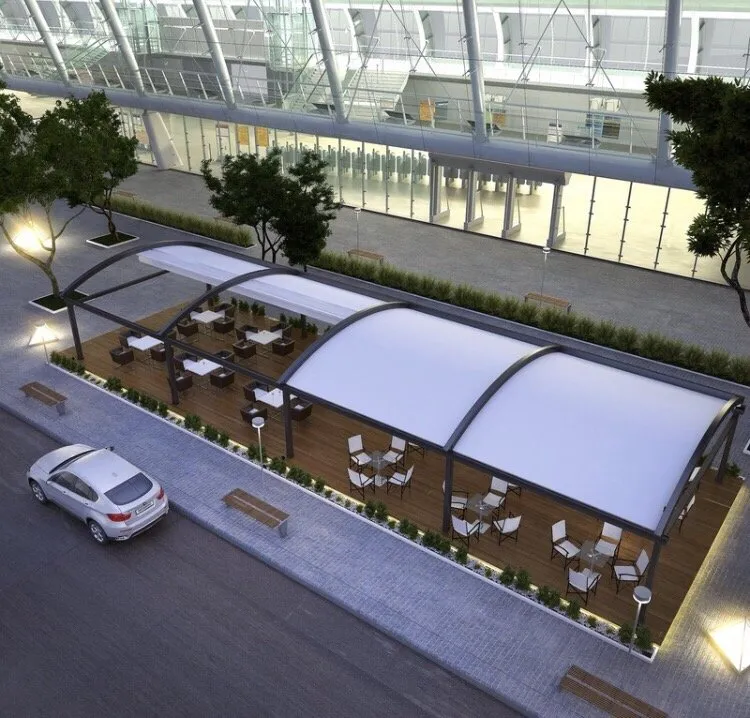 Slide of Walking Roof