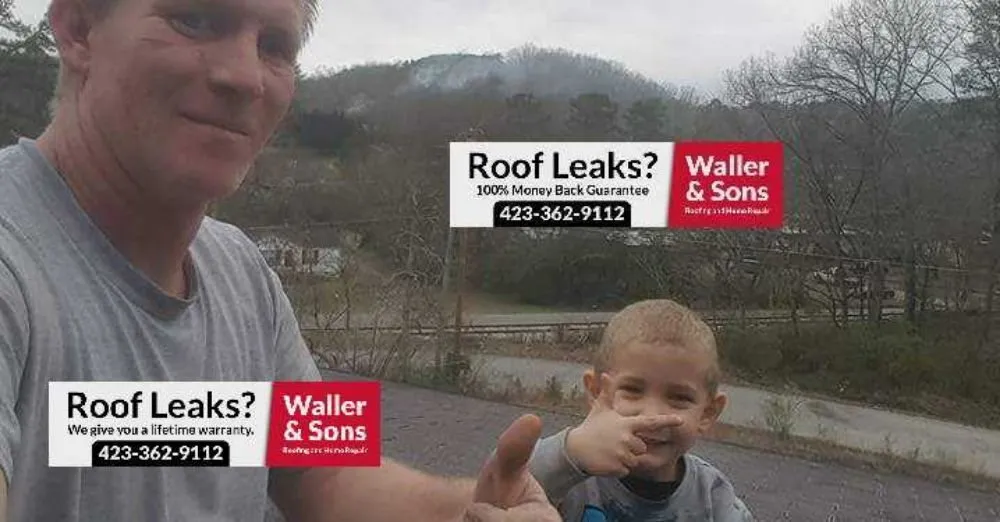 Slide of Waller and Son's Roofing and Home Repair