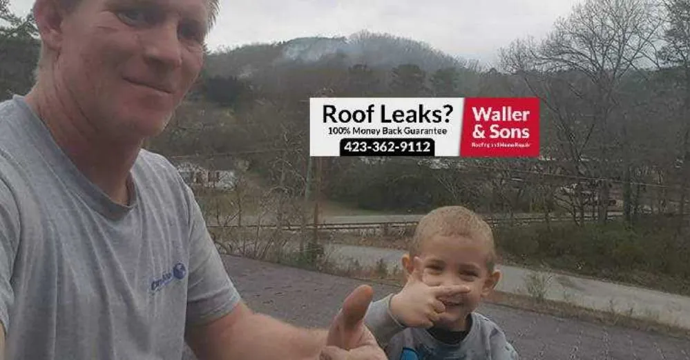 Slide of Waller and Son's Roofing and Home Repair