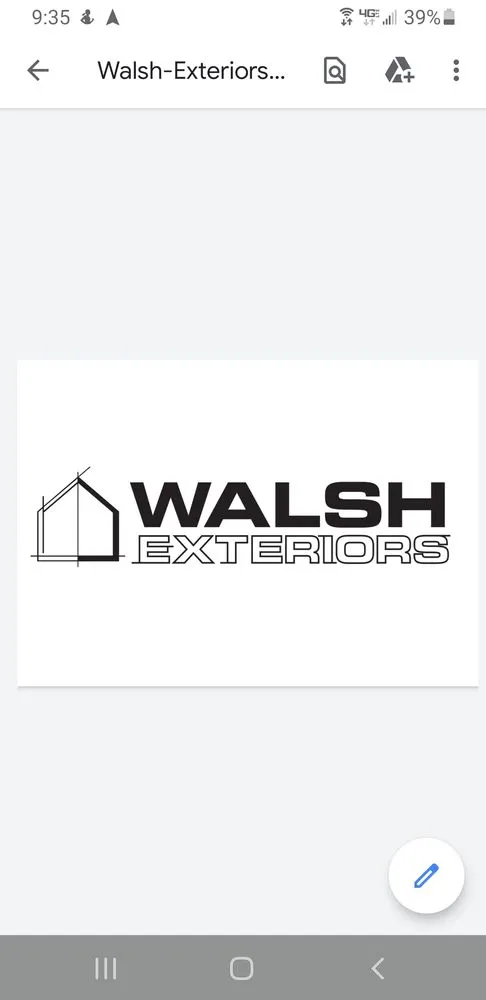 Slide of Walsh Exteriors