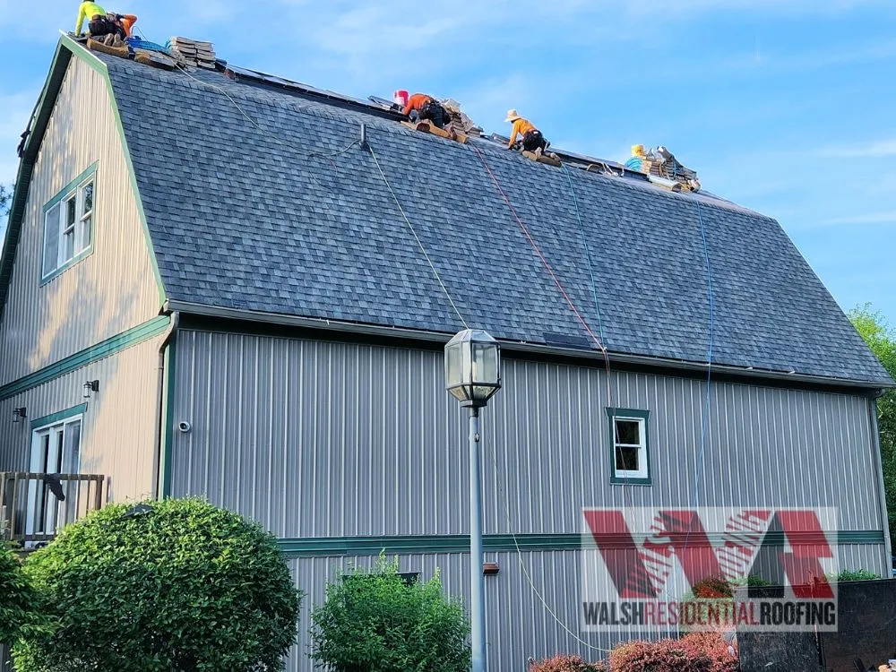 Slide of Walsh Residential Roofing