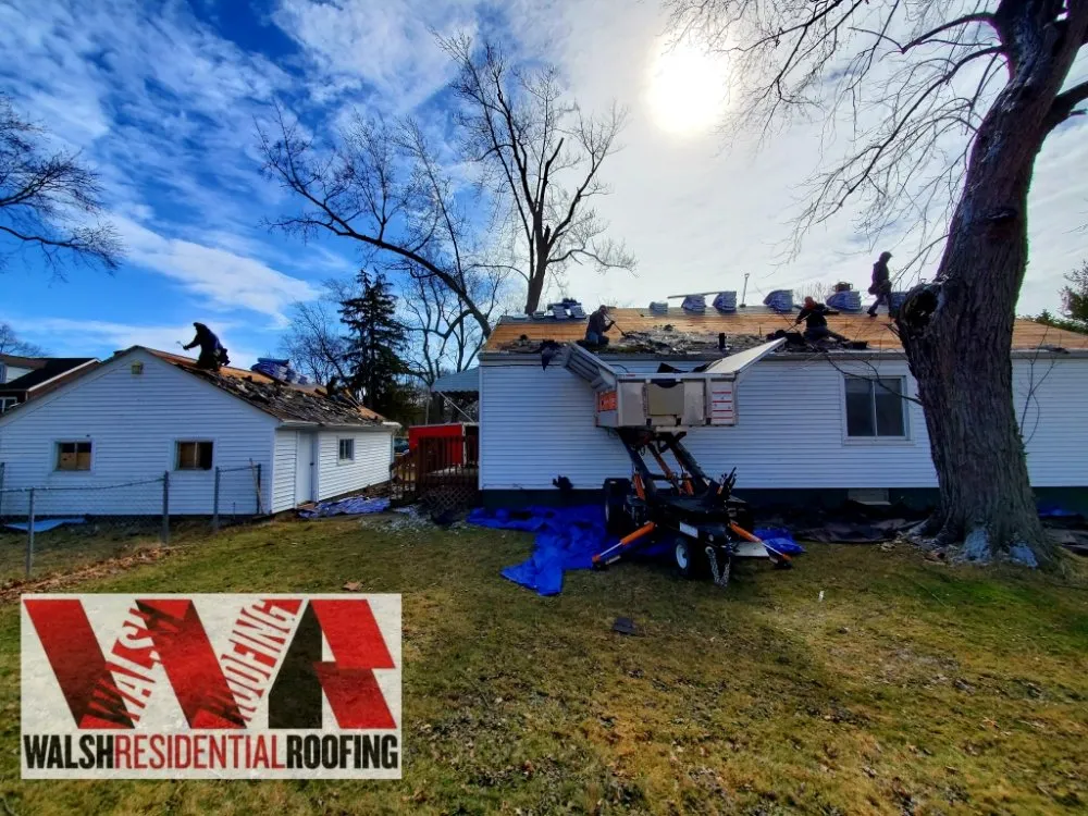 Slide of Walsh Residential Roofing