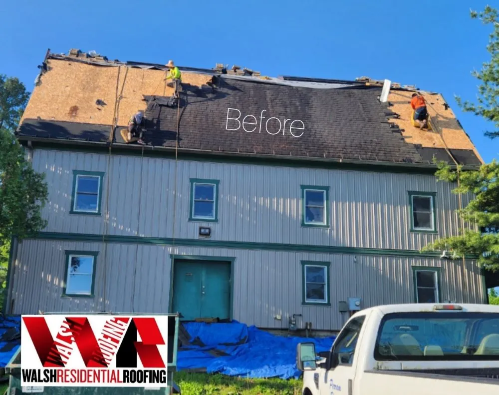 Slide of Walsh Residential Roofing
