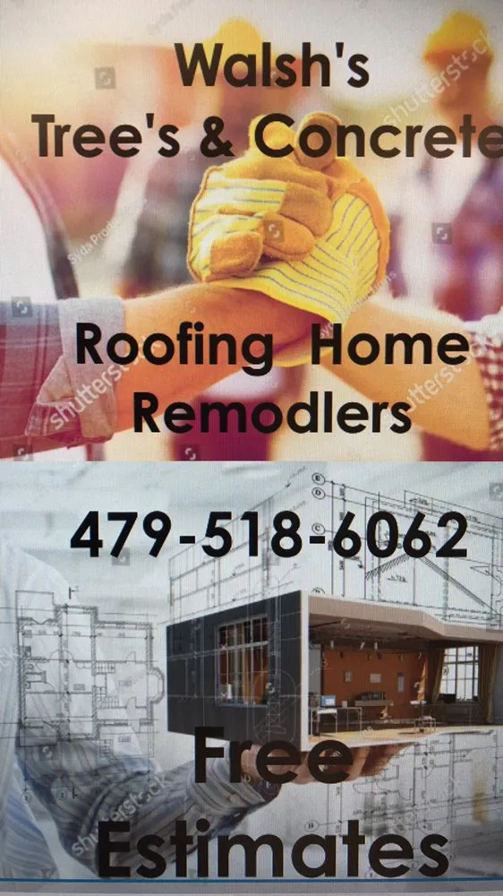 Slide of Walsh’s Tree’s & Concrete Roofing Home Remodelers
